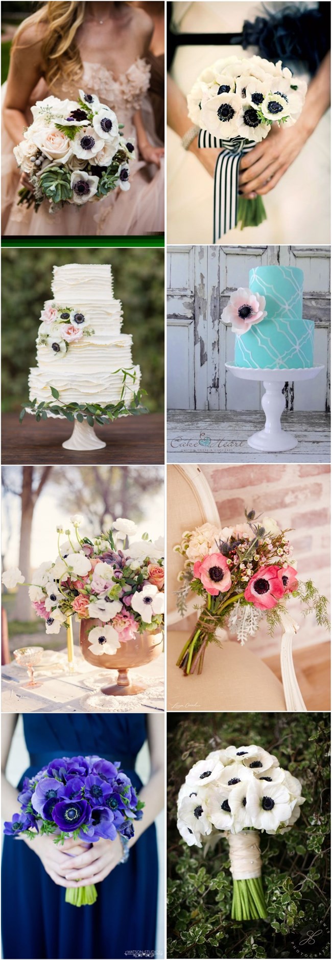 rustic wedding ideas-anemone wedding ideas