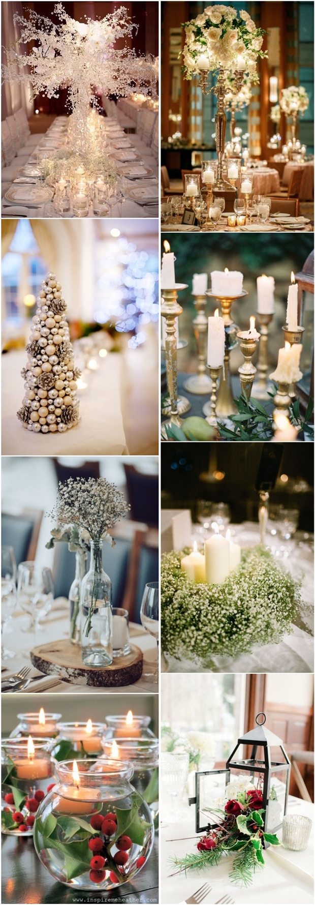 40 Stunning Winter Wedding Centerpiece Ideas Deer Pearl Flowers