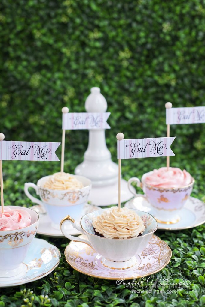teacup cup cake wedding ideas