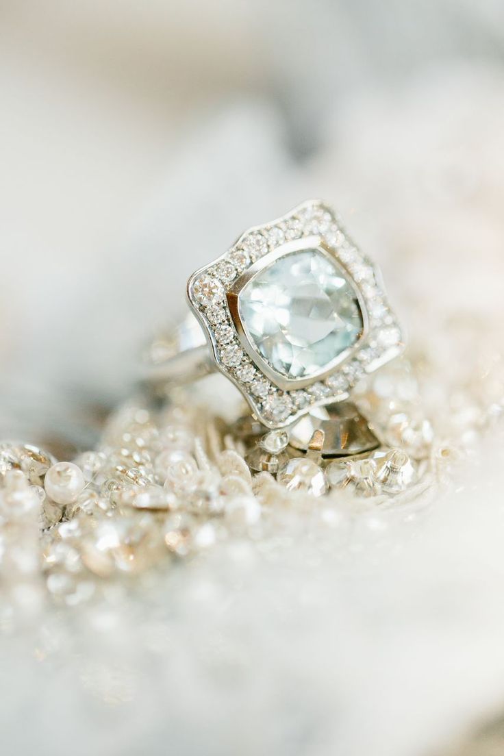 vintage princess engagement ring for her