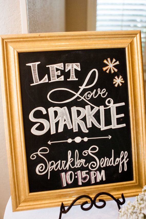 wedding sign idea