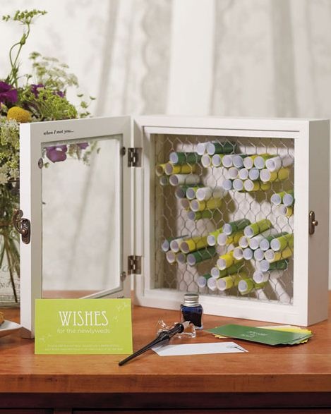 wedding wishes box