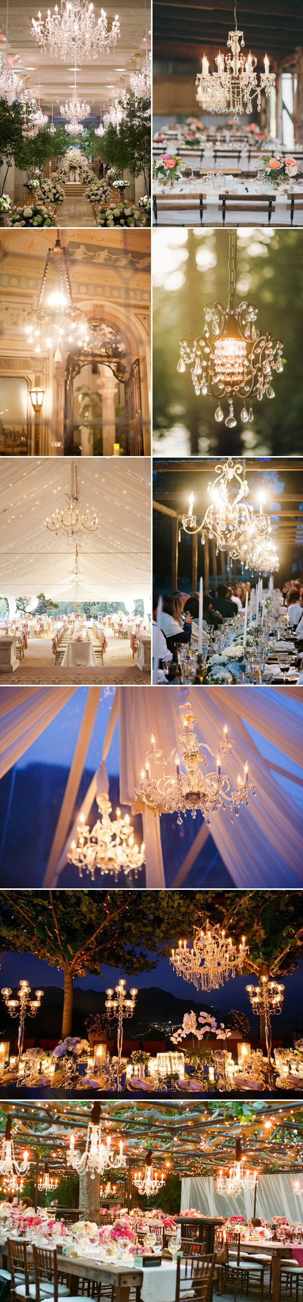 Classic Wedding Ideas- Classic Wedding Chandeliers