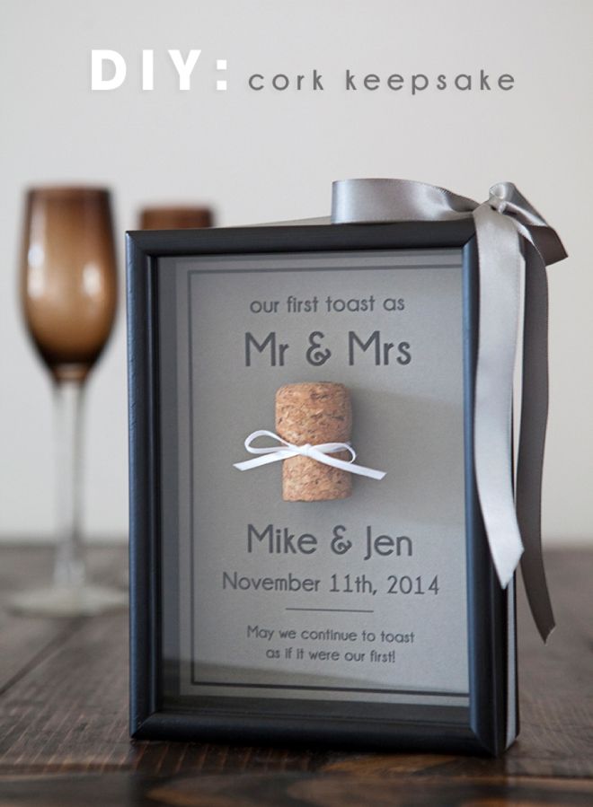 Cork Keepsake Frame