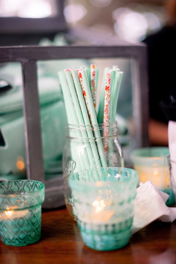 Mint Wedding Decor