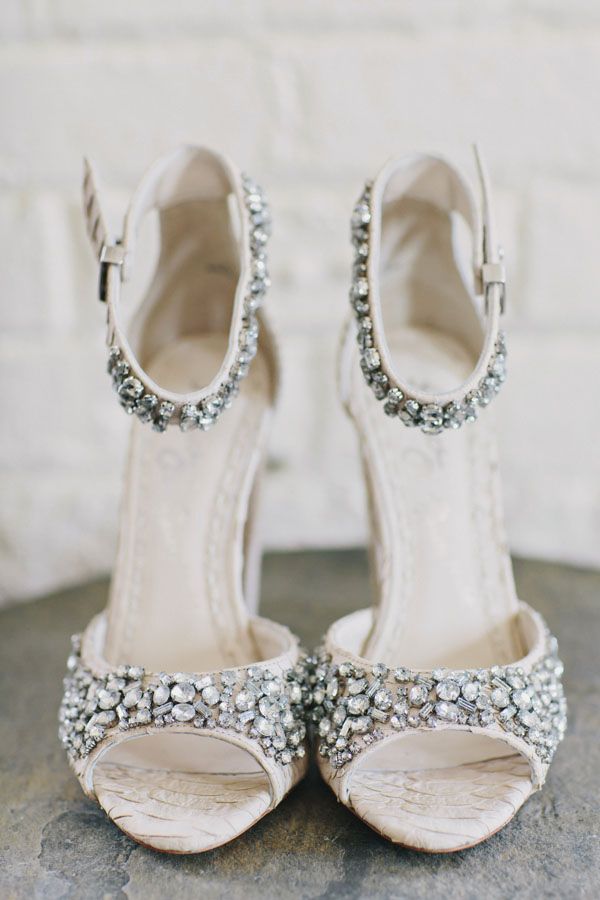 bling wedding shoes