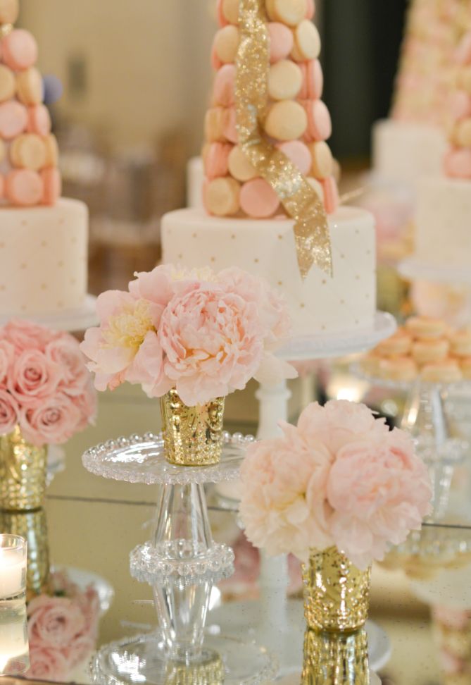 blush pink wedding table setting ideas