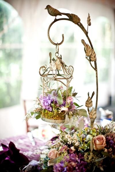 cute birdcage wedding decor ideas