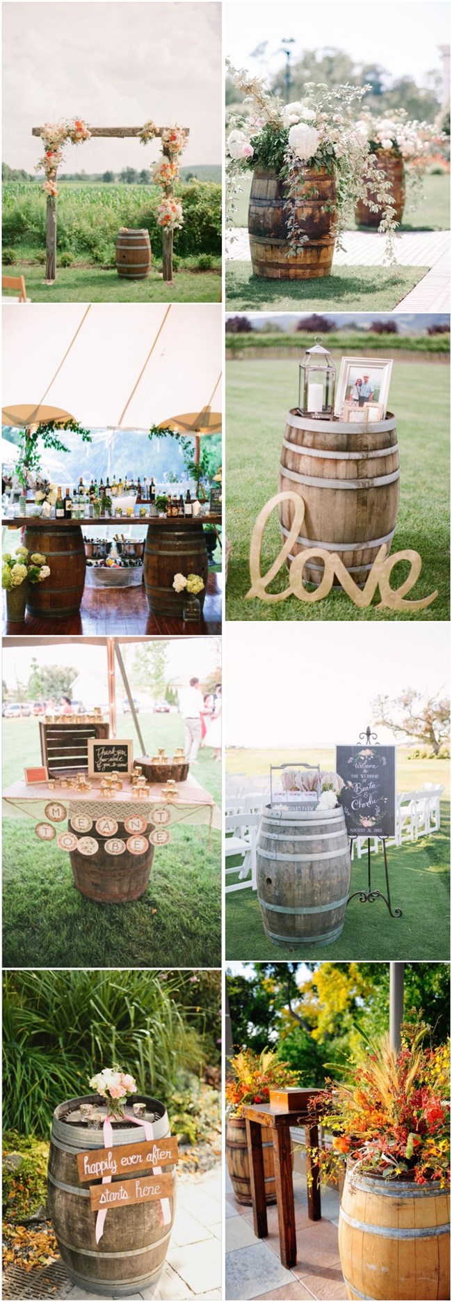 35 Creative Rustic Wedding Ideas To Use Wine Barrels Deer Pearl