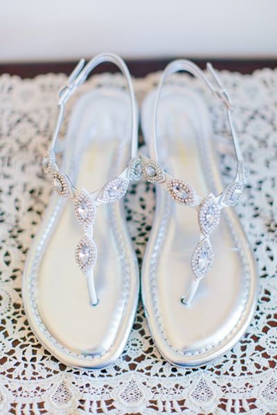 20 Glam Silver Wedding Shoes That WOW!  Deer Pearl Flowers