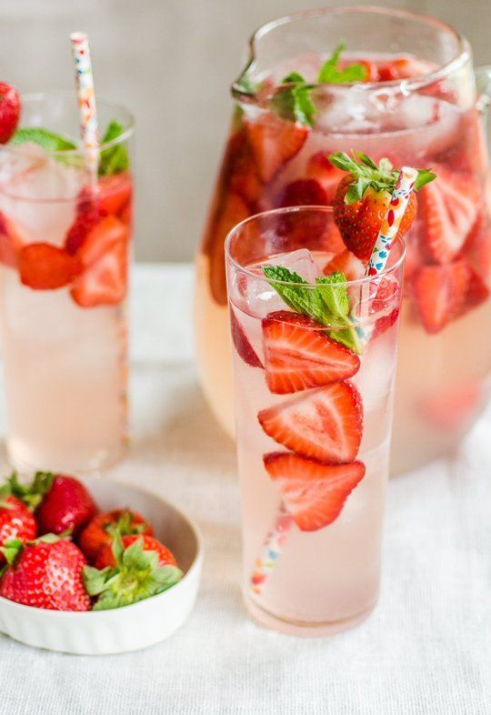 strawberry drinks