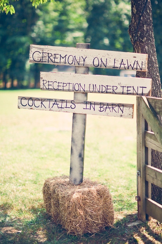 wedding signage photos