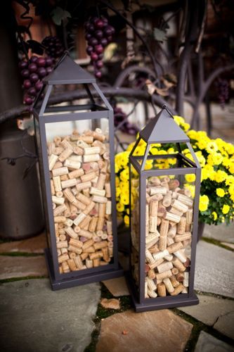 wine corks wedding decor ideas