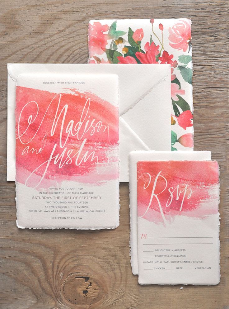 45+ Coral Wedding Color Ideas You Don't Want to Overlook 41 Coral wedding invitations ideas
