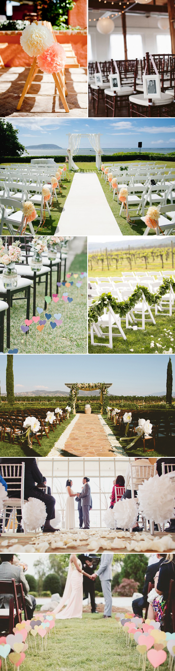 DIY Wedding Aisle Decor Ideas