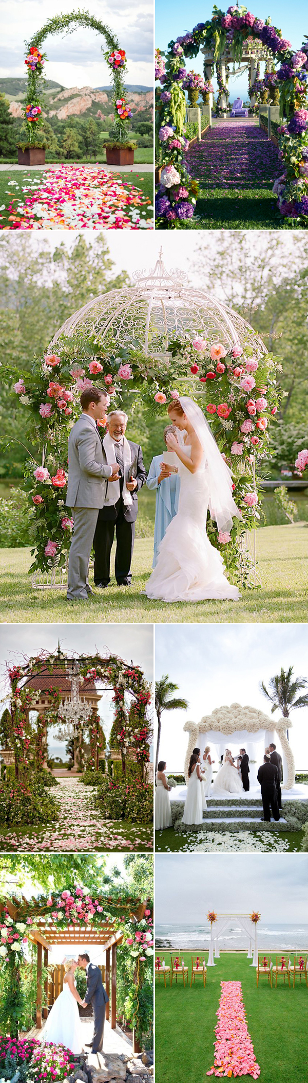Floral Arrangement wedding altars