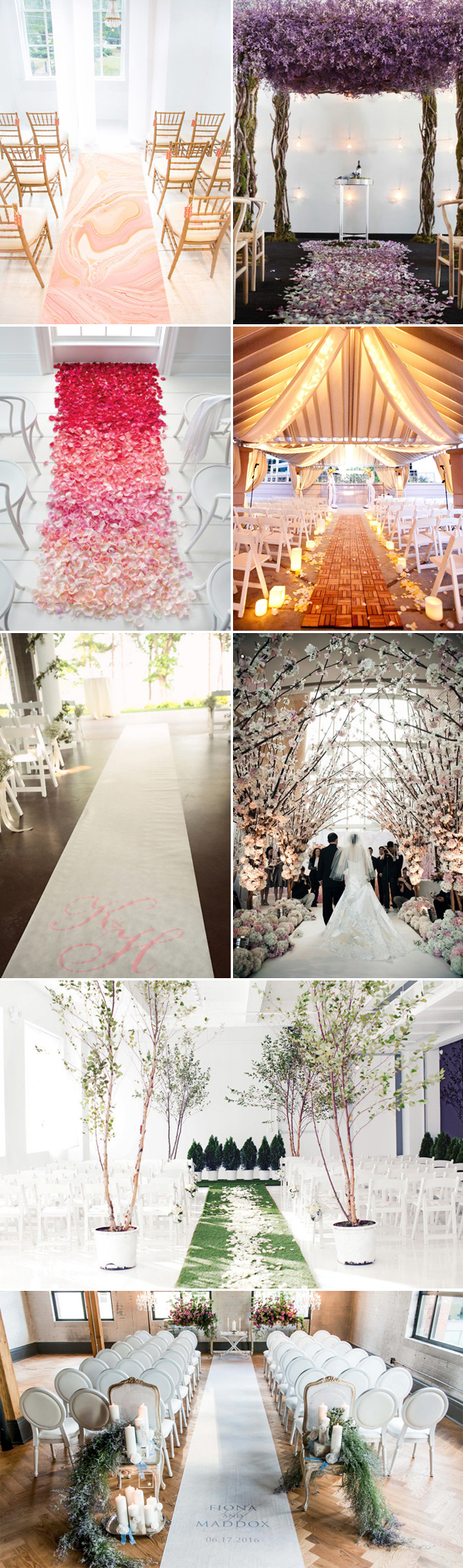 Indoor Wedding Aisle Runner