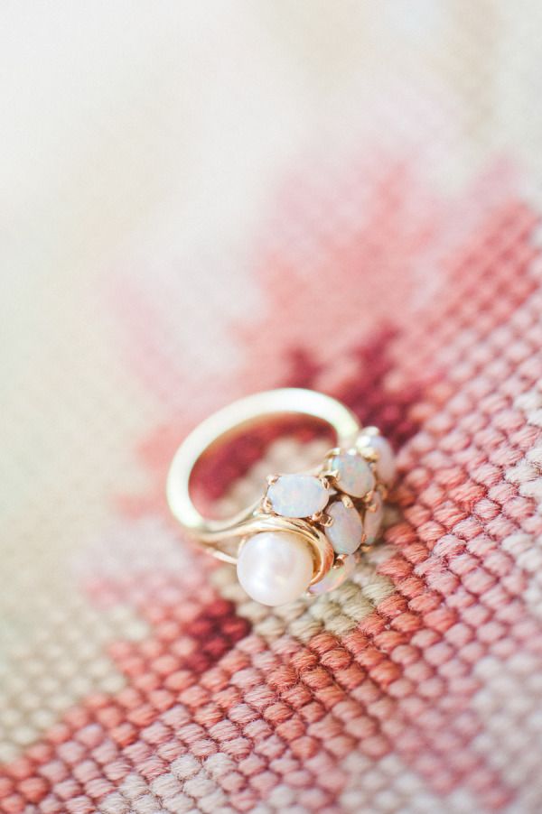 Pearl & white opal engagement ring ideas