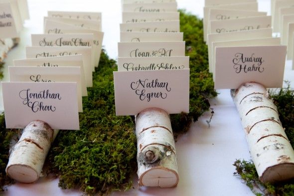 Rustic Wedding Seating Chart Ideas