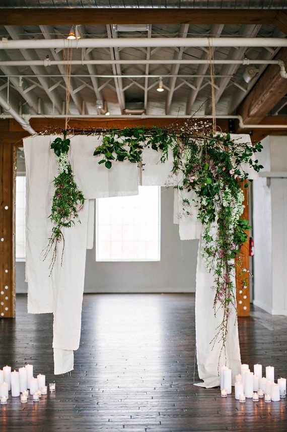 35 Dreamy Indoor Wedding Ceremony Backdrops | Deer Pearl Flowers
