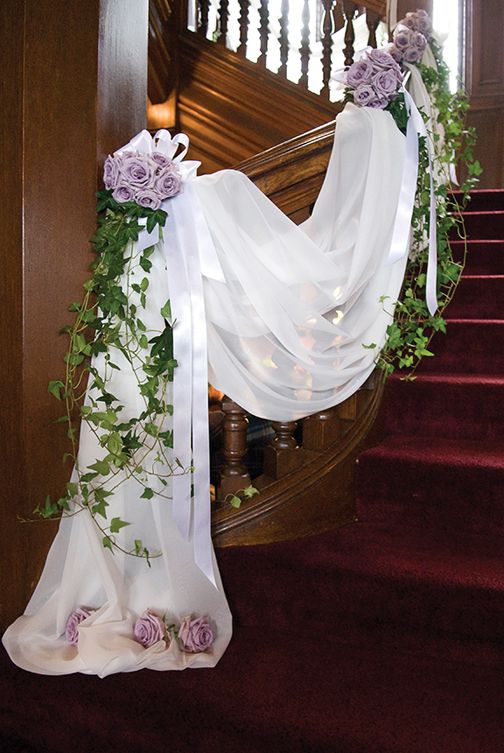 20 Best Staircases Wedding Decoration Ideas | Deer Pearl Flowers