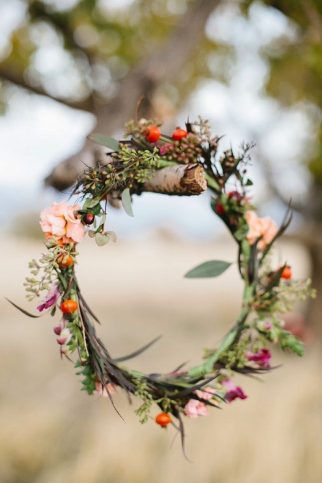 fall wedding flowers wedding wreath