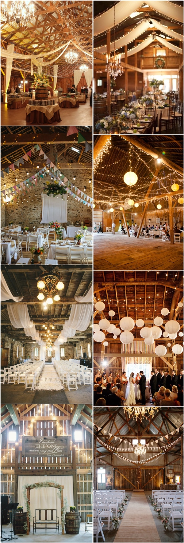 rustic barn wedding ideas- country barn wedding decor ideas