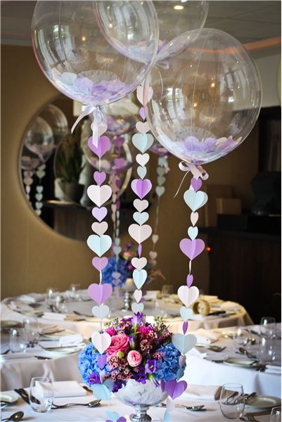 Bubblegum Balloons wedding decor ideas
