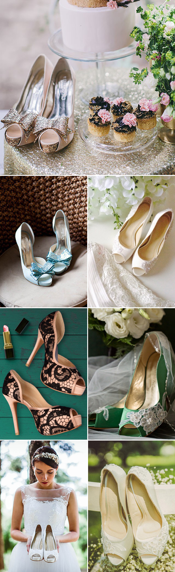 Christy Ng Sequined and Colorful Wedding Shoes