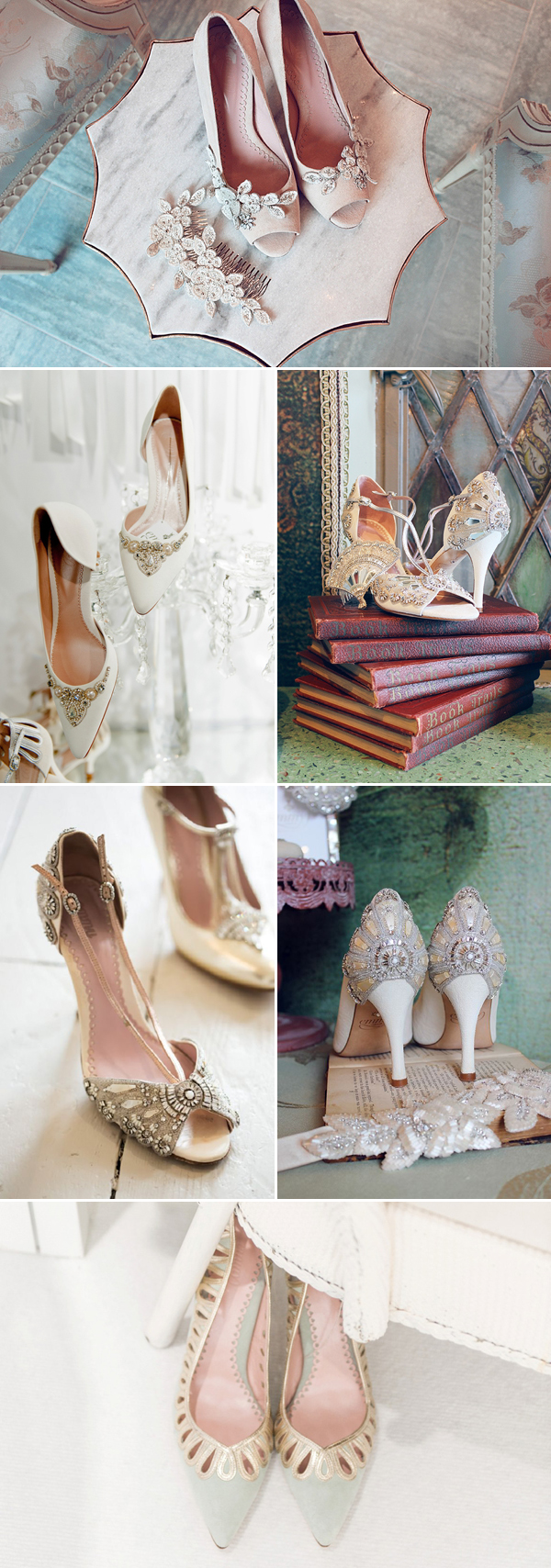 Affordable blue hotsell wedding shoes