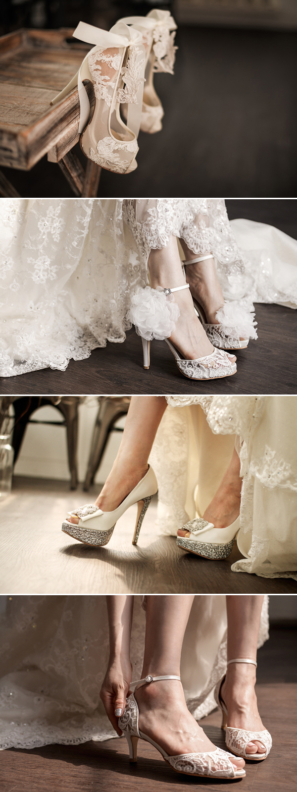 Irostyle Lace Wedding Shoes