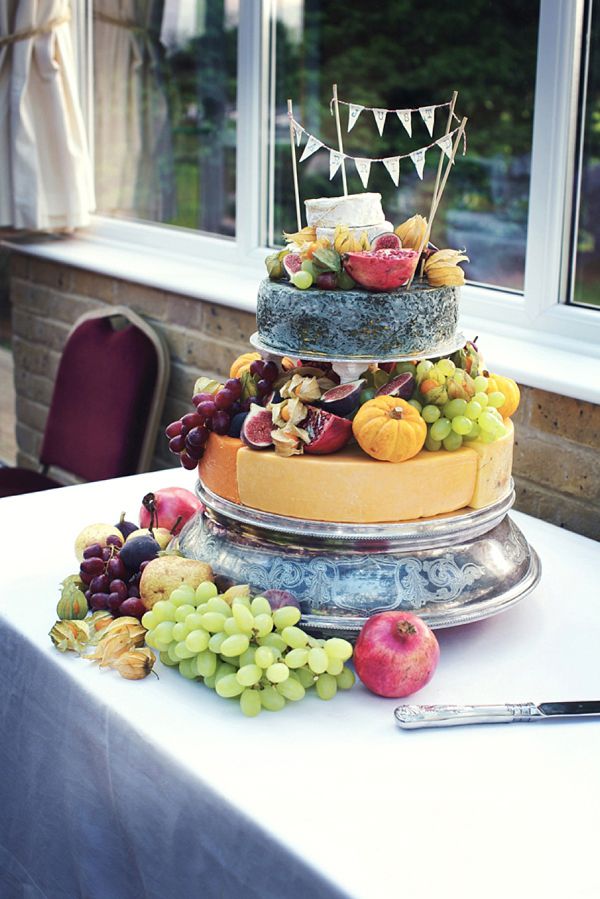 Marks and Spencer Cheese wedding cake