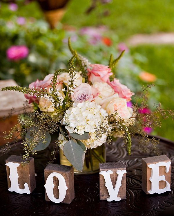 Vintage Lace and Pastels Love Letter Wedding Table Ideas