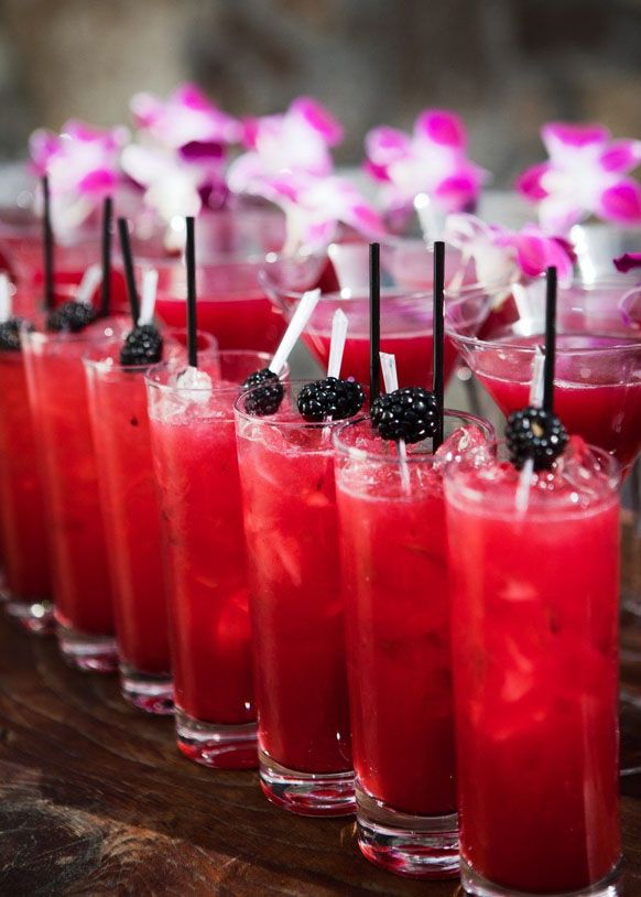 Wedding Signature Drinks Ideas