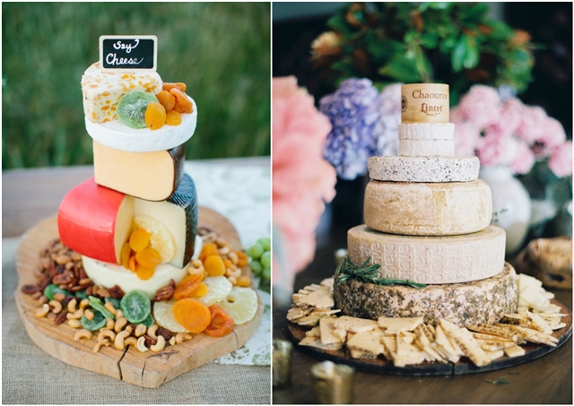 cheese wedding cake ideas