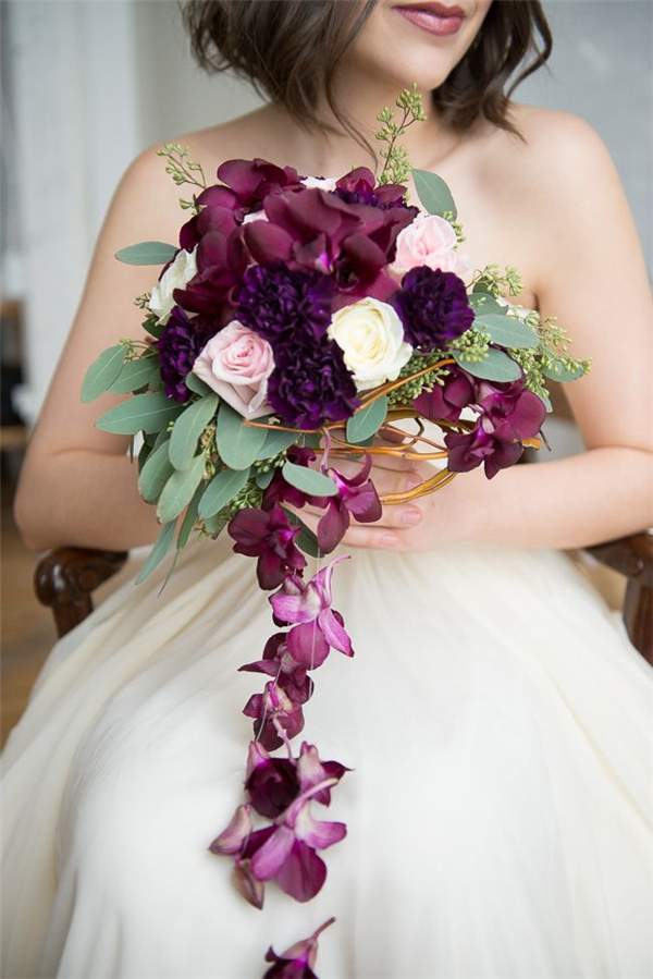 35 Dark Purple Wedding Color Ideas for Fall/Winter 