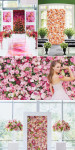 floral wedding backdrop decor ideas