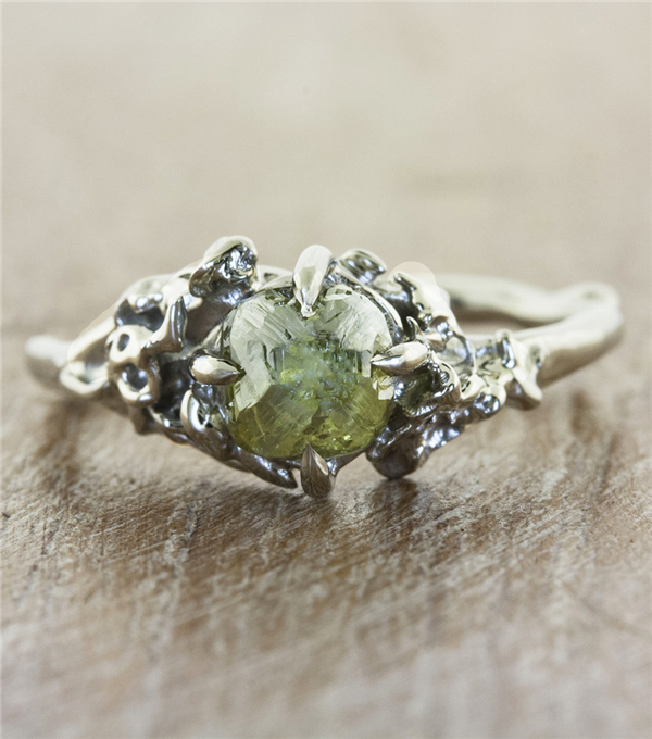 Colored Diamonds Engagement Rings from Ken & Dana Design 10