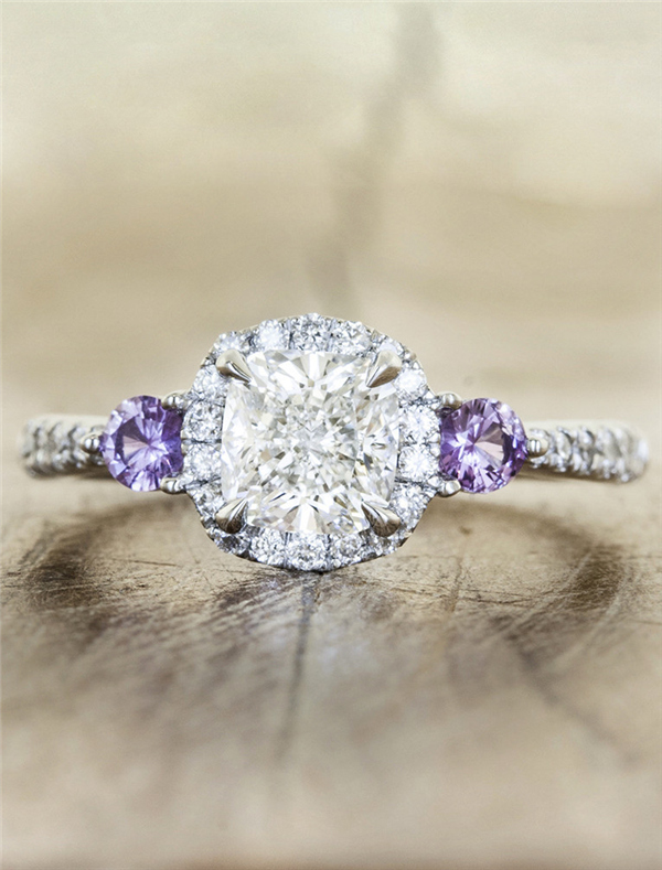 Colored Diamonds Engagement Rings from Ken & Dana Design 4