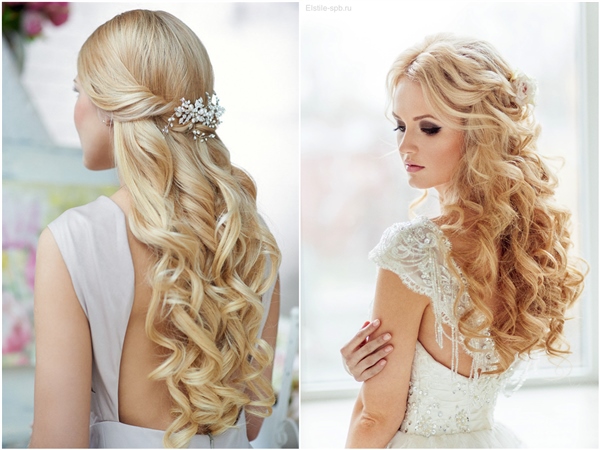 bridal hairstyles down