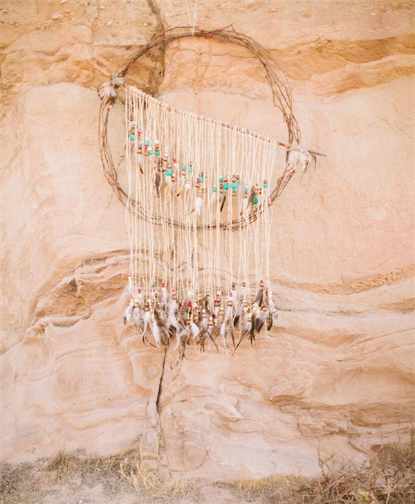 30 Dreamcatchers Boho Wedding Decor Ideas 26 Dream Catcher Ceremony Backdrop