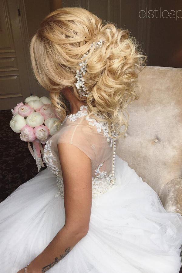 Elstile Long Wedding Hairstyle Ideas 13