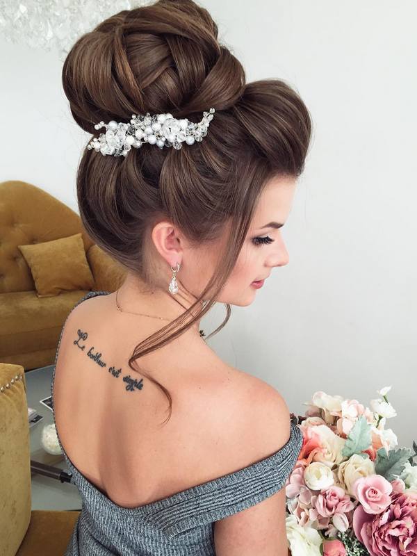 Elstile Long Wedding Hairstyle Ideas 4