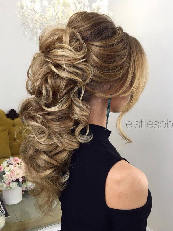 60 Perfect Long Wedding Hairstyles with Glam | Deer Pearl Flowers