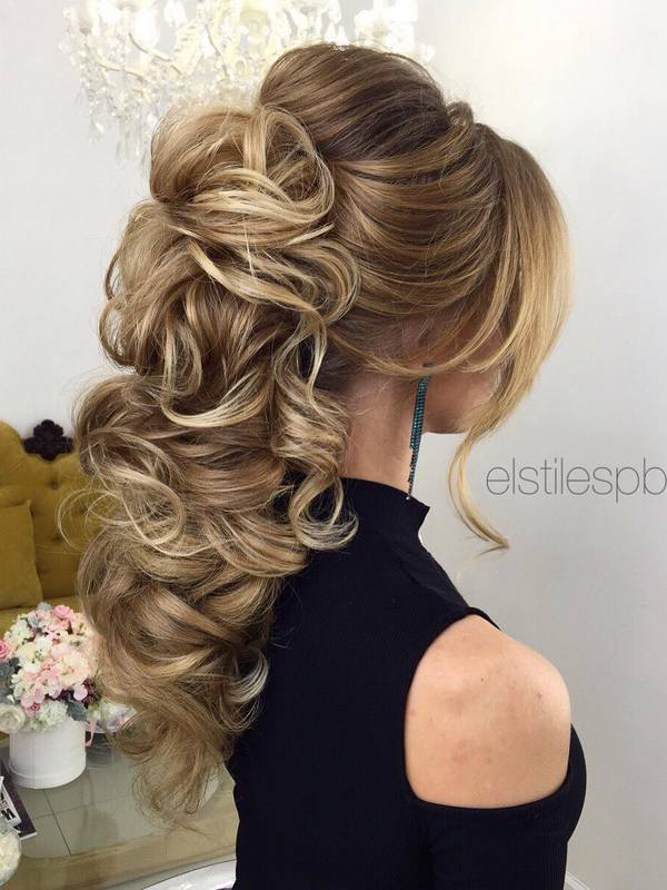 Elstile Long Wedding Hairstyles and Updos