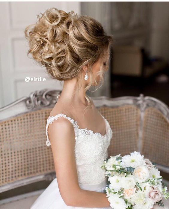 Elstile wedding updo hairstyle