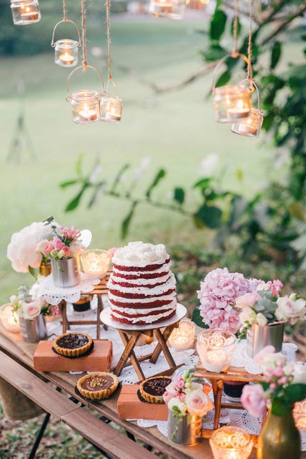 27 Amazing Wedding Cake Display & Dessert Table Ideas | Deer Pearl Flowers