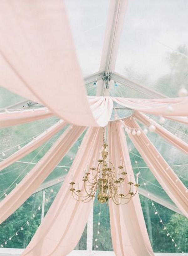 Pink and Gold Rehearsal Dinner Wedding Decor Ideas