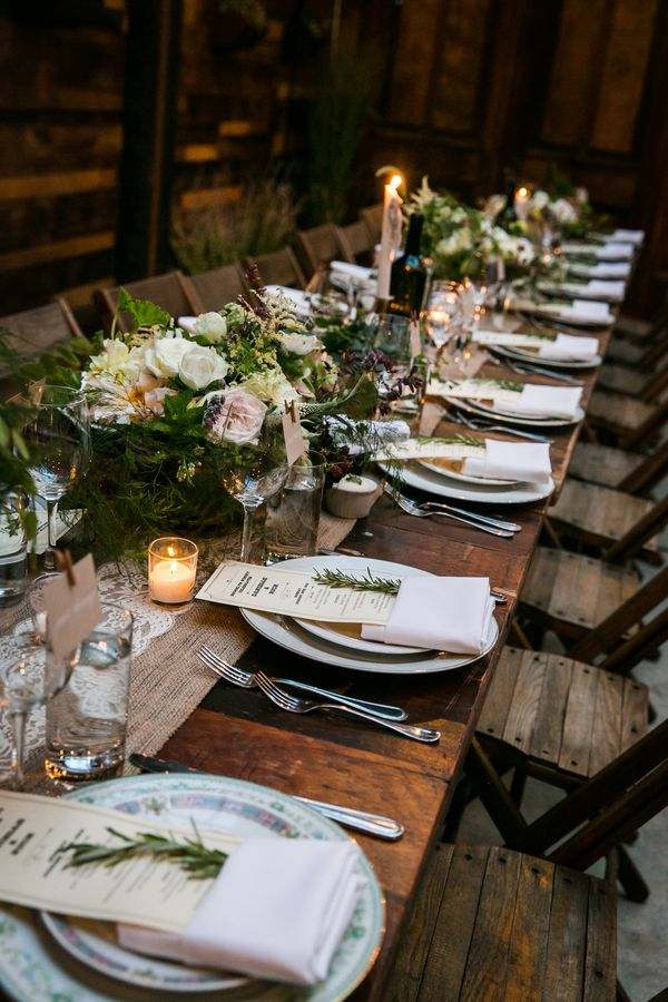 25 Chic Country Rustic Wedding Tablescapes | Deer Pearl Flowers