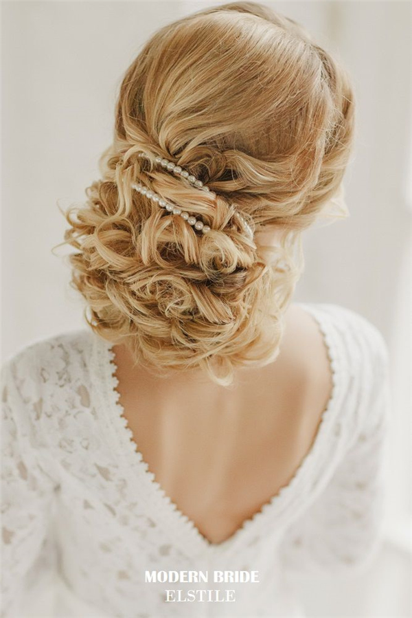 Retro Wedding Hairstyles and Updos 19